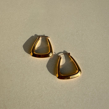 Boucles d'oreilles triangulaires